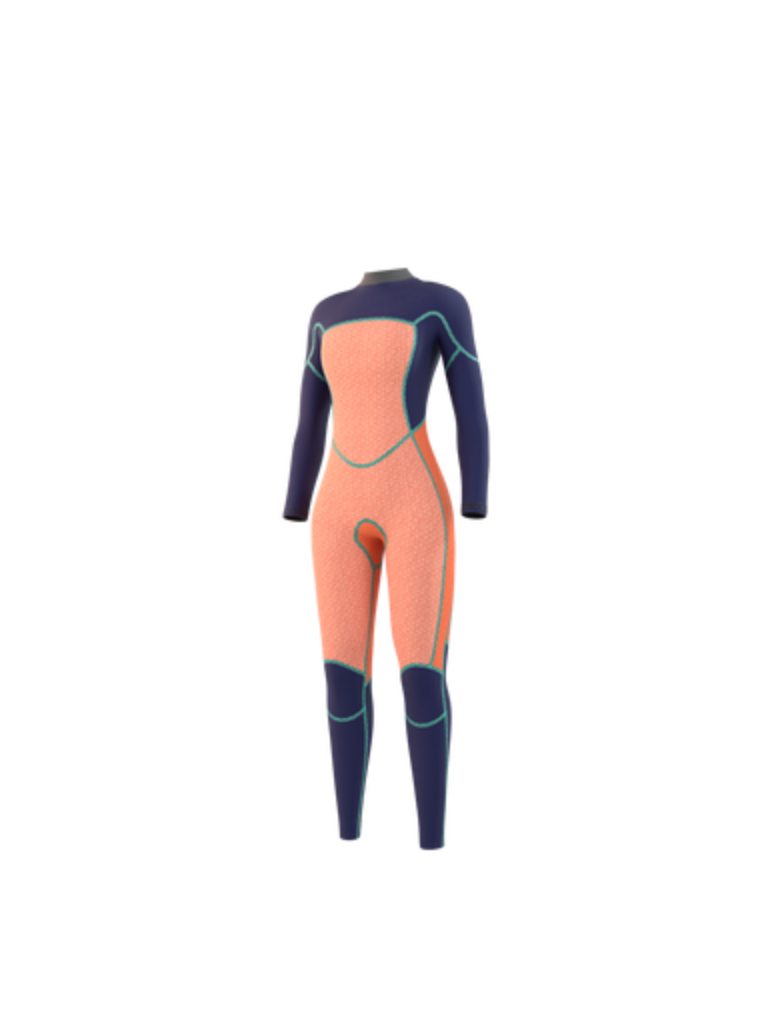 JAYDE FULLSUIT 3 2MM DOUBLE FZIP WOMEN - MYSTIC